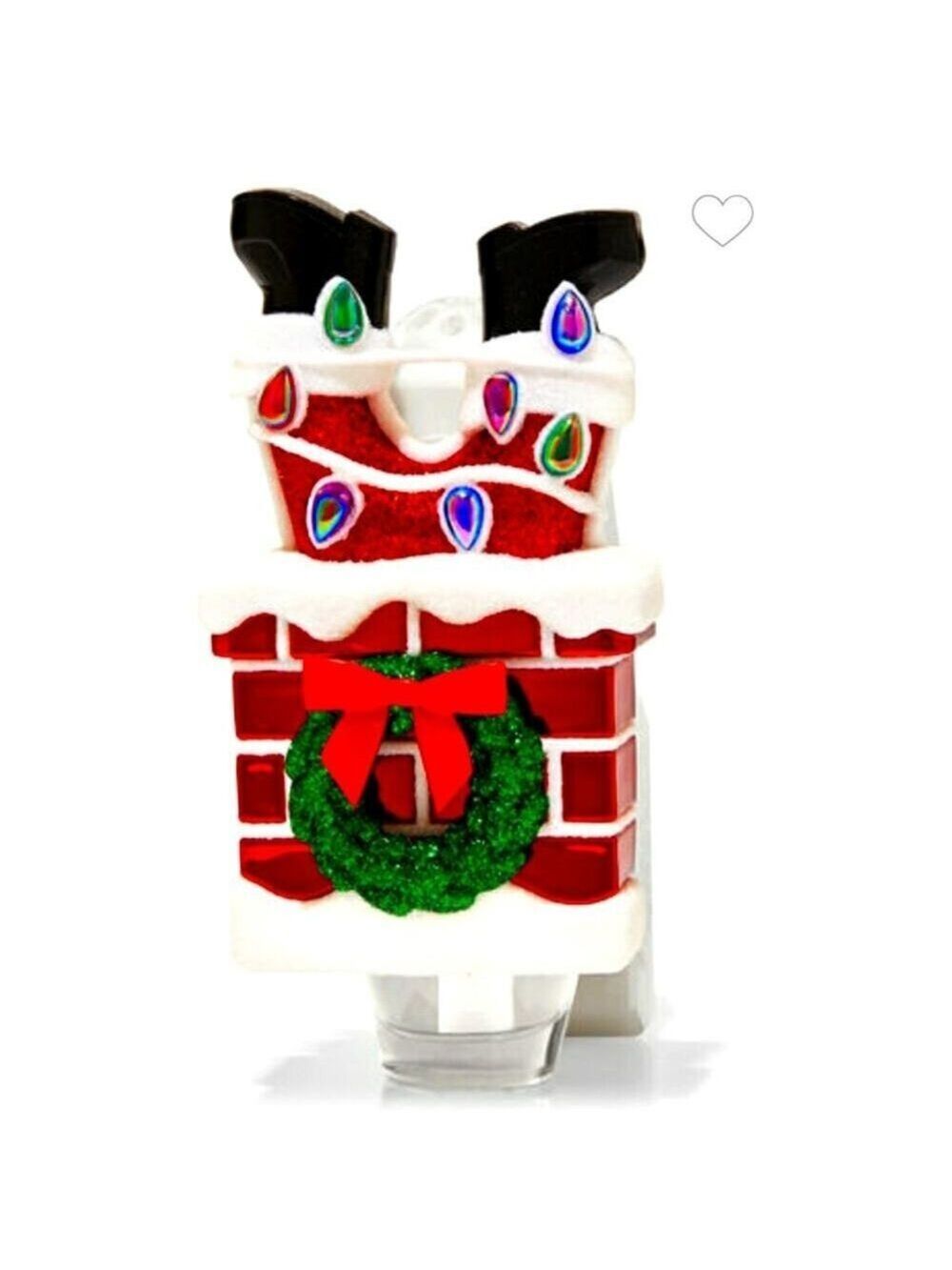 BATH & BODY WORKS SANTA IN CHIMNEY WALLFLOWER FRAGRANCE PLUG CHRISTMAS HOLIDAY